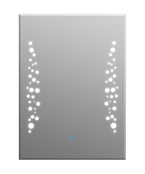 PVC-Rückplatte, PVC-Rahmen, Eisenrahmen, Lederrahmen, Aluminiumrahmen können hergestellt werden. Wasserdichter, hochwertiger, intelligenter Touch-Sensor, farbwechselnde LED-Leuchten, intelligenter Badezimmerspiegel JH-D925